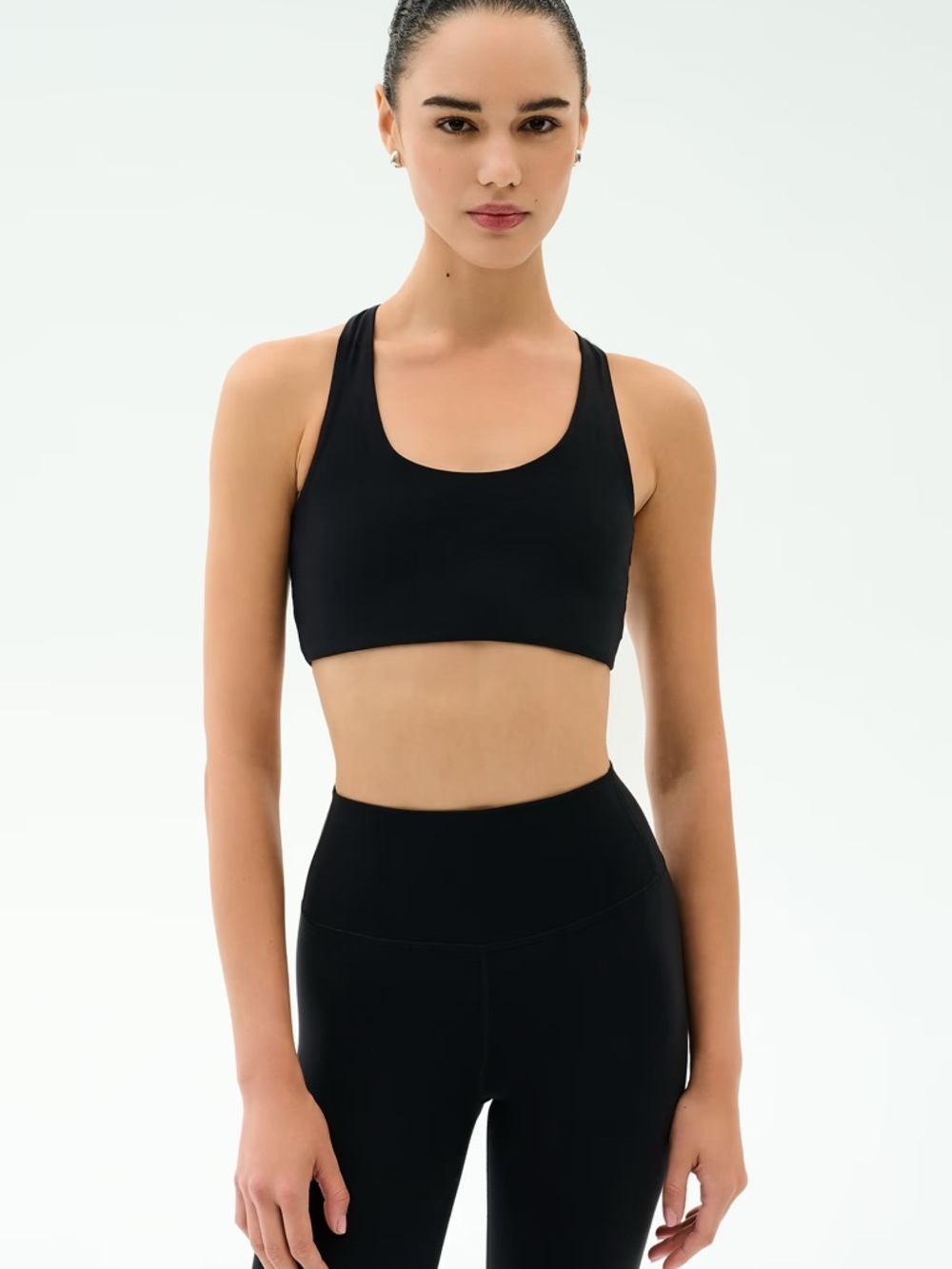 Splits59 Sara Airweight Bra in Black